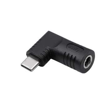 Akyga AK-ND-D06 -adapteri DC 5,5 x 2,5 mm – USB-C PD kannettavien verkkolaitteisiin, 65 W