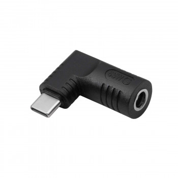 Akyga AK-ND-D07 -adapteri DC 5,5 x 2,1 mm – USB-C PD kannettavien verkkolaitteisiin, 65 W, HP
