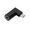 Akyga AK-ND-D07 -adapteri DC 5,5 x 2,1 mm – USB-C PD kannettavien verkkolaitteisiin, 65 W, HP