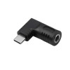 Akyga AK-ND-D08 -adapteri DC 5,5 x 1,7 mm – USB-C PD kannettavien verkkolaitteisiin, 65 W, Dell