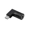 Akyga AK-ND-D09 -adapteri DC 5,5 x 3,0 mm + tappi – USB-C PD kannettavien verkkolaitteisiin, 65 W, HP