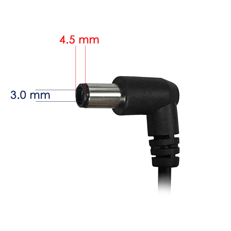 Akyga AK-ND-76 -autokäyttöinen kannettavan verkkolaite 19,5 V / 2,31 A, 45 W, 4,5 x 3,0 mm + tappi, HP