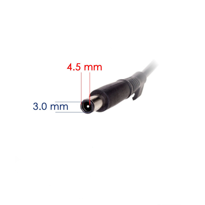 Akyga AK-ND-75 -autokäyttöinen kannettavan verkkolaite 19,5 V / 2,31 A, 45 W, 4,5 x 3,0 mm + tappi, Dell