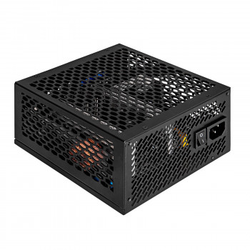 Akyga AK-FL-500 -tuulettimeton ATX-virtalähde 500 W, täysmodulaarinen, 80 PLUS, APFC