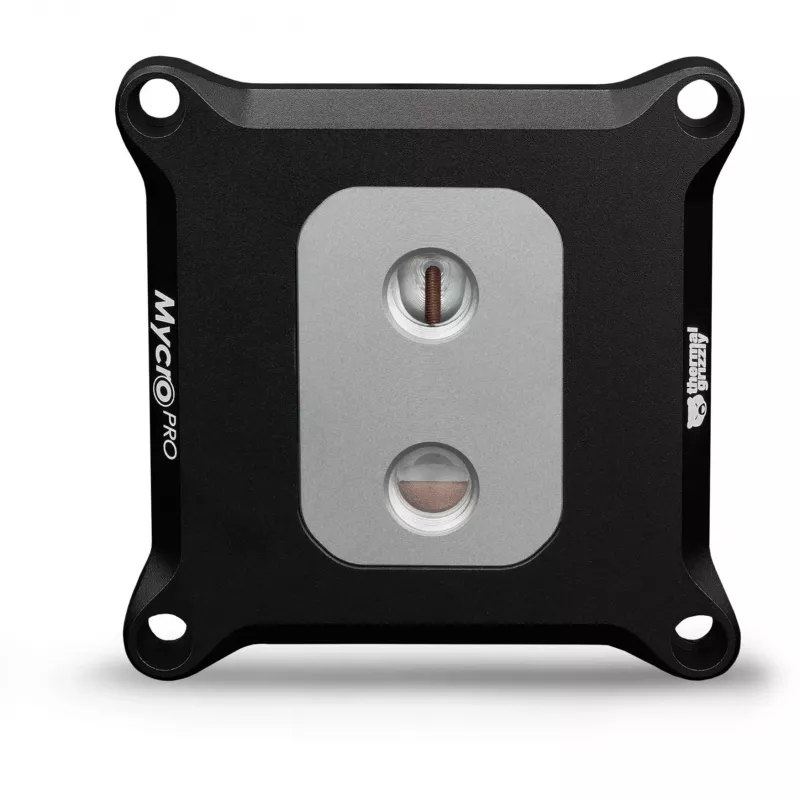 Thermal Grizzly Mycro Pro Stainless Steel prosessorin jäähdytin, Intel 1700/1851, musta/hopea