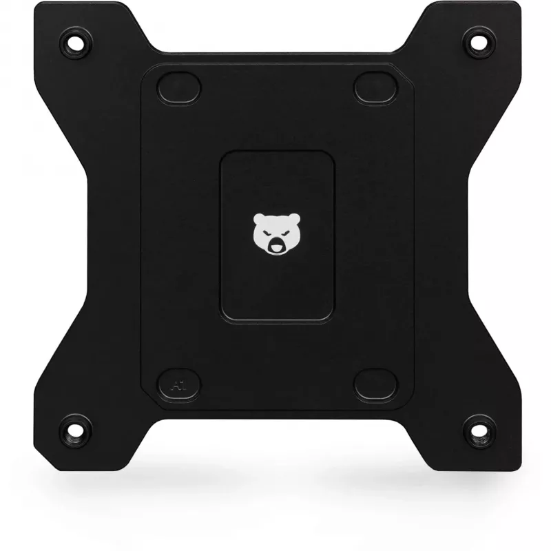 Thermal Grizzly Mycro Pro Stainless Steel prosessorin jäähdytin, Intel 1700/1851, musta/hopea