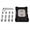 Thermal Grizzly Mycro Pro Stainless Steel prosessorin jäähdytin, AMD AM4/AM5, musta/hopea