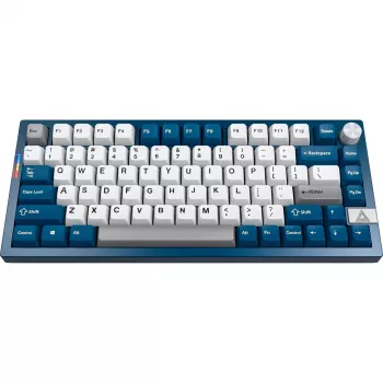 Montech MK PRO 75 näppäimistö, DE-asettelu, Gateron G Pro 3.0 Brown, sininen/valkoinen