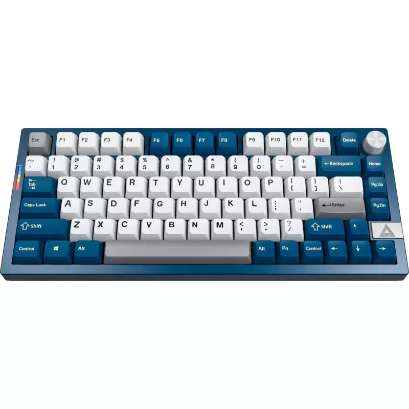 Montech MK PRO 75 näppäimistö, DE-asettelu, Gateron G Pro 3.0 Yellow, sininen/valkoinen