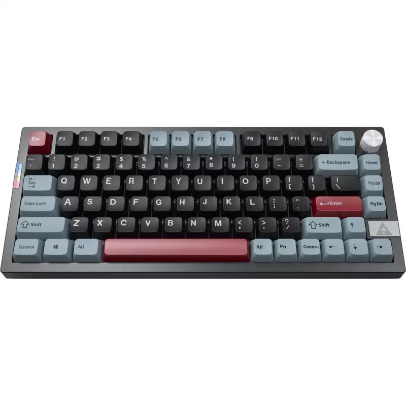 Montech MK PRO 75 näppäimistö, DE-asettelu, Gateron G Pro 3.0 Brown, musta/monivärinen