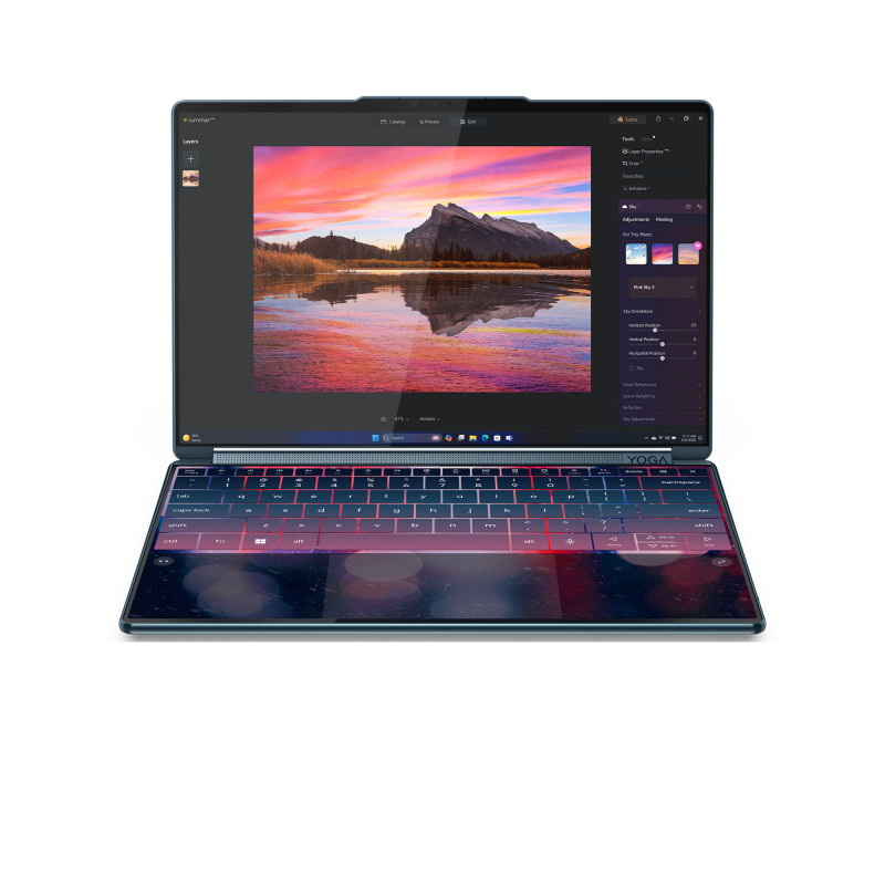 Lenovo Yoga Book 9i 14IAH10 83KJ0042GE kannettava tietokone, Intel Core Ultra 9 285H, 32 GB RAM, 1 TB SSD
