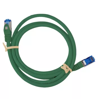 LogiLink CP4065S Cat.6A S/FTP -kytkentäkaapeli, CCA, LSZH, 3 m, vihreä