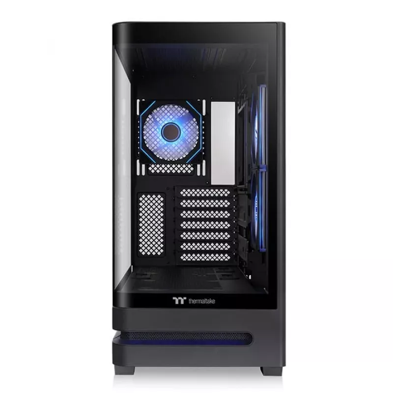 Thermaltake Arcus 290 TG ARGB Midi Tower -tietokonekotelo, musta, karkaistu lasi
