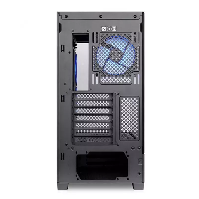Thermaltake Arcus 290 TG ARGB Midi Tower -tietokonekotelo, musta, karkaistu lasi