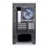 Thermaltake Arcus 190 TG ARGB Mini Tower -tietokonekotelo, musta, karkaistu lasi