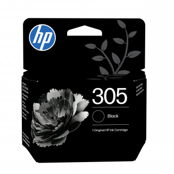 HP 305 alkuperäinen musta mustekasetti
