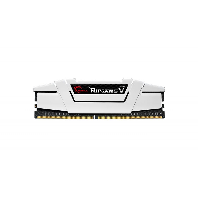 G.Skill Ripjaws V F4-3200C16D-16GVWB DDR4-3200 -muistipaketti, 16 Gt (2 x 8 Gt), CL16, valkoinen