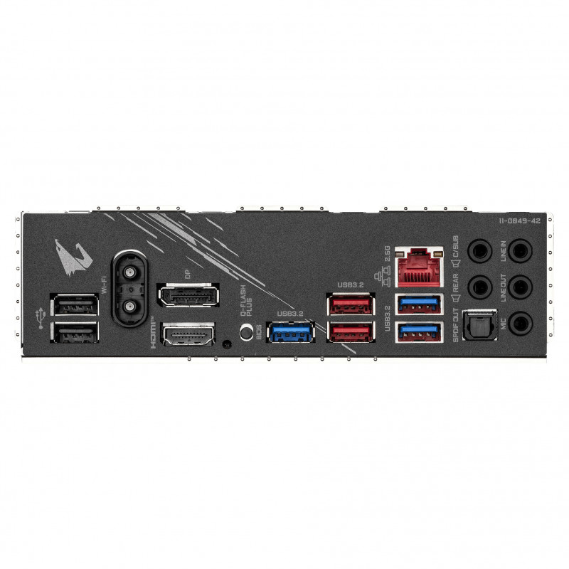 Gigabyte B550 AORUS ELITE WiFi7 emolevy, AM4-kanta, ATX, 4x DDR4