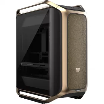 Cooler Master COSMOS Alpha Gold C700-GGNN-S00 tietokonekotelo, kulta/musta, karkaistu lasi