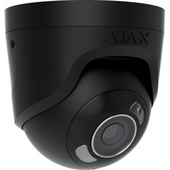 Ajax TurretCam (8EU) HL kupolikamera (metallinen), 5 MP / 2,8 mm, musta