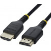StarTech.com HDMI21-CBL-SLIM-50C ohut HDMI 2.1 -kaapeli, 50 cm, musta