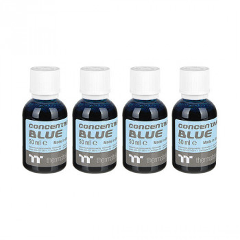 Thermaltake Tt Premium Concentrate nestejäähdytyksen tiiviste, sininen, 4 × 50 ml (CL-W163-OS00BU-A)