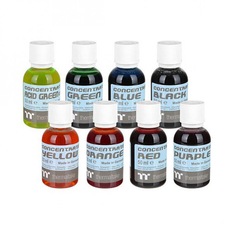 Thermaltake Tt Premium Concentrate nestejäähdytyksen tiiviste, punainen, 4 × 50 ml (CL-W163-OS00RE-A)