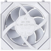 Lian Li UNI FAN SL-INF 120 FLEX LCD Wireless -kotelotuuletin, ARGB ja LCD, 120 mm, valkoinen