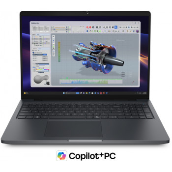 Dell Pro Precision 5 16 PW51626 kannettava tietokone, 16 tuuman, Intel Core Ultra 7 366H, 32 Gt RAM, 1 Tt, NVIDIA RTX PRO 2000, Windows 11 Pro