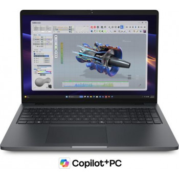 Dell Pro Precision 5 16 PW51626 kannettava tietokone, 16 tuuman, Intel Core Ultra 7 366H, 32 Gt RAM, 1 Tt, NVIDIA RTX PRO 2000, Windows 11 Pro