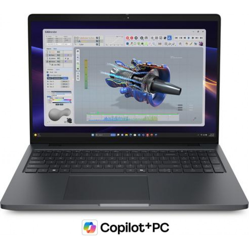 Dell Pro Precision 5 16 PW51626 kannettava tietokone, 16 tuuman, Intel Core Ultra 7 366H, 32 Gt RAM, 1 Tt, NVIDIA RTX PRO 2000, Windows 11 Pro