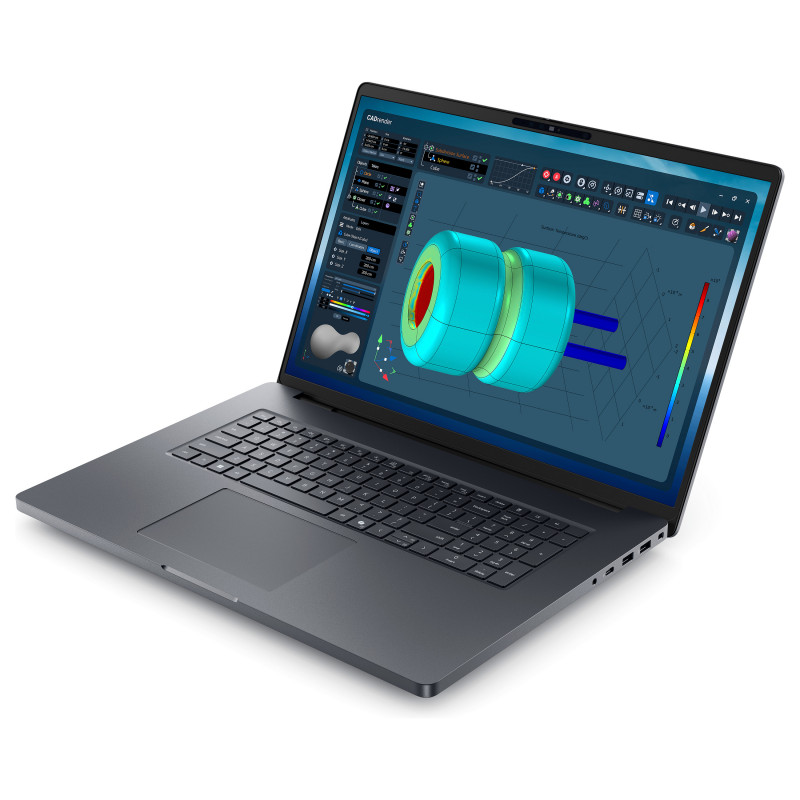 Dell Pro Max 18 Plus MB18250 kannettava tietokone, 18 tuumaa, Intel Core Ultra 7 265HX, 32 Gt RAM, 1 Tt SSD, NVIDIA RTX PRO 2000, Windows 11 Pro