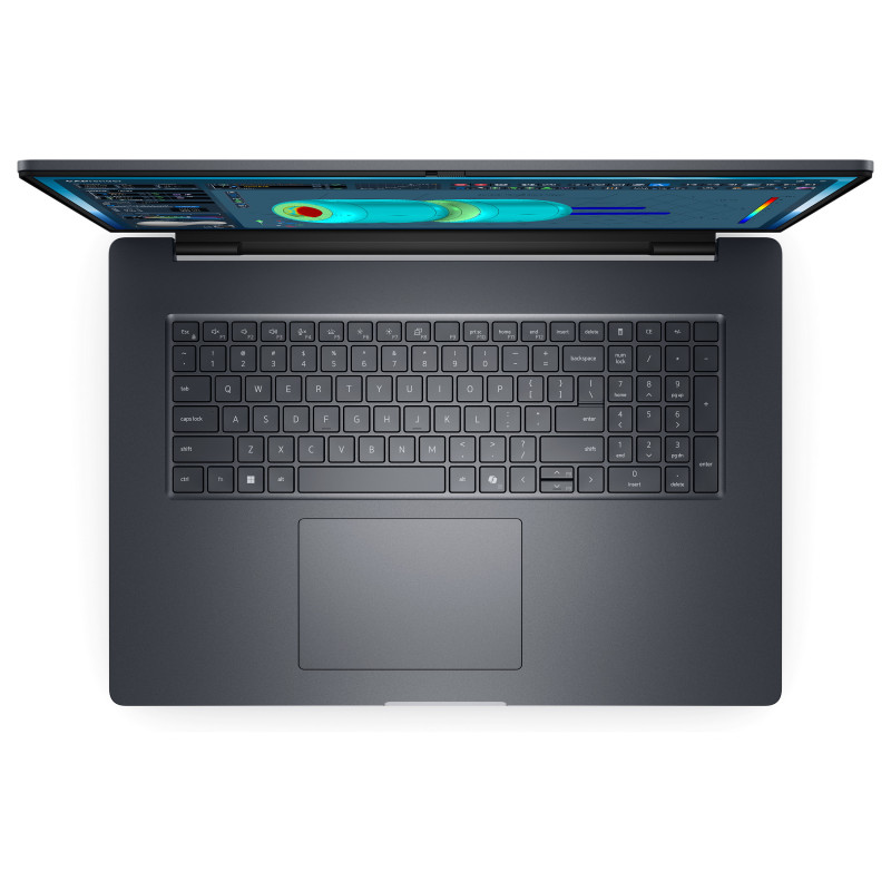 Dell Pro Max 18 Plus MB18250 kannettava tietokone, 18 tuumaa, Intel Core Ultra 7 265HX, 32 Gt RAM, 1 Tt SSD, NVIDIA RTX PRO 2000, Windows 11 Pro