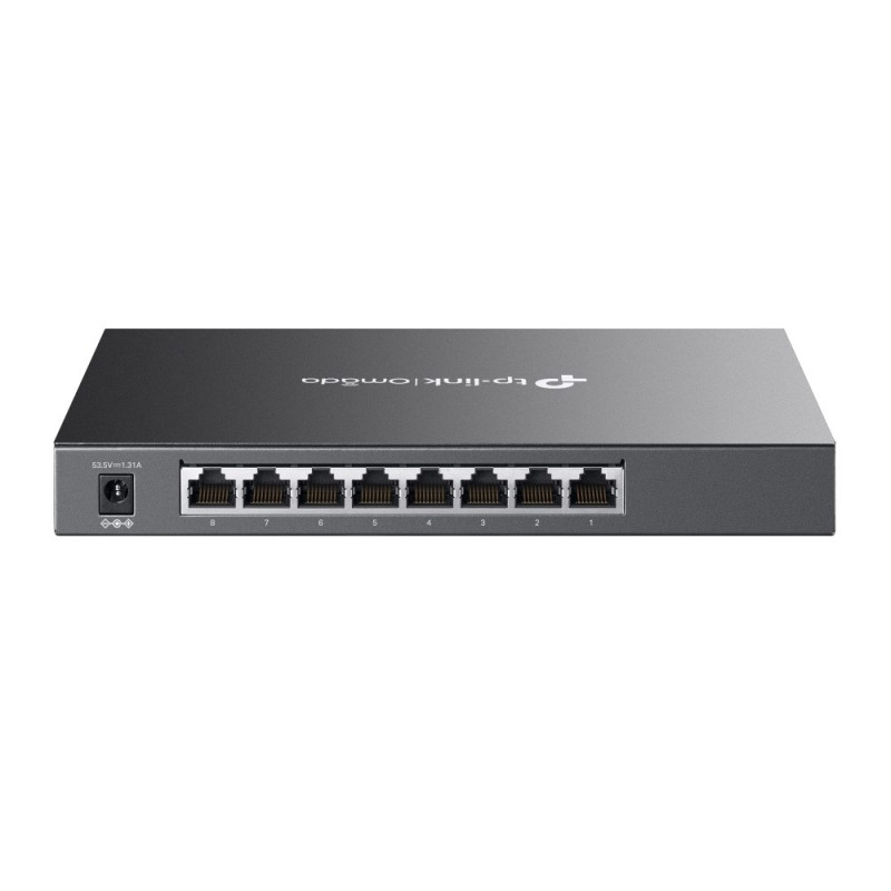 TP-Link SG2008P (TL-SG2008P) JetStream 8-porttinen Gigabit-älykytkin 4 PoE+-portilla