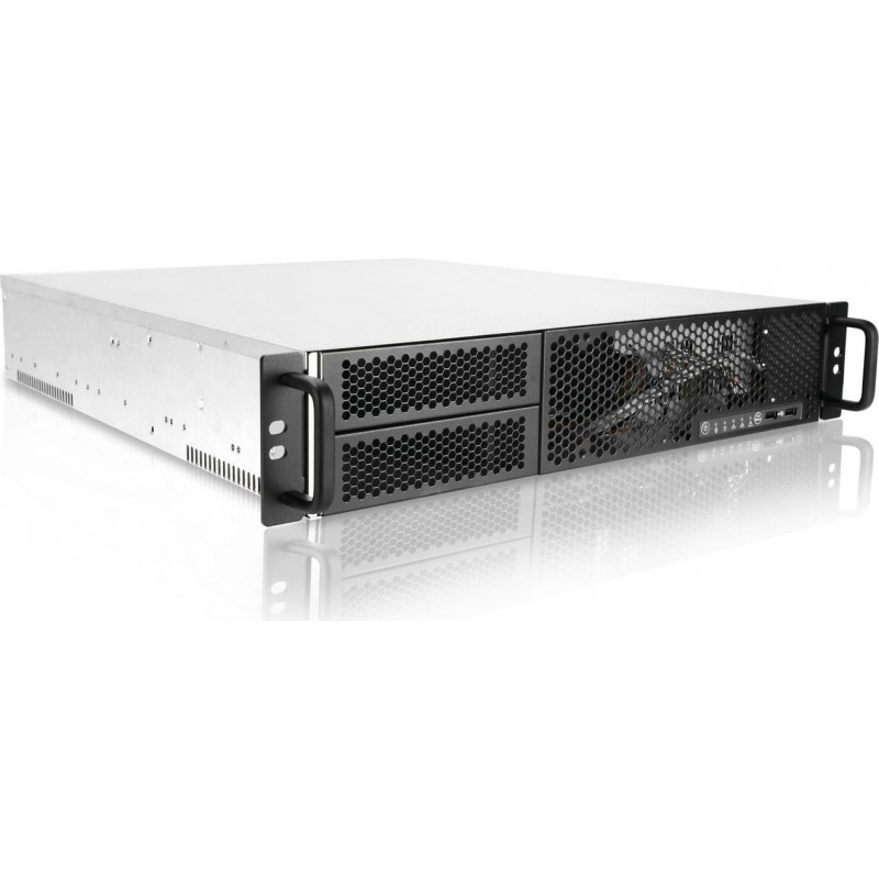 Ernitec 2U-räkkipalvelin, Ultra 7 265, 1x 2,5GbE, 1x 1GbE, TPM, 1x 550W virtalähde, Windows 11 Pro