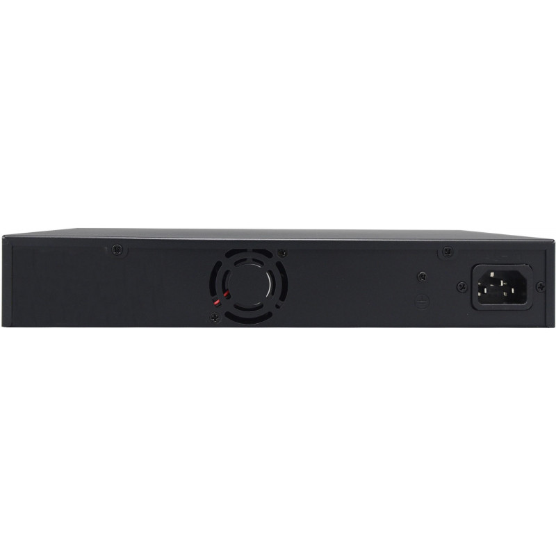 Getfort GF-120G-16P-240 PoE-kytkin, 16 x 10/100 PoE + 2 x GE + 2 x SFP, 240 W