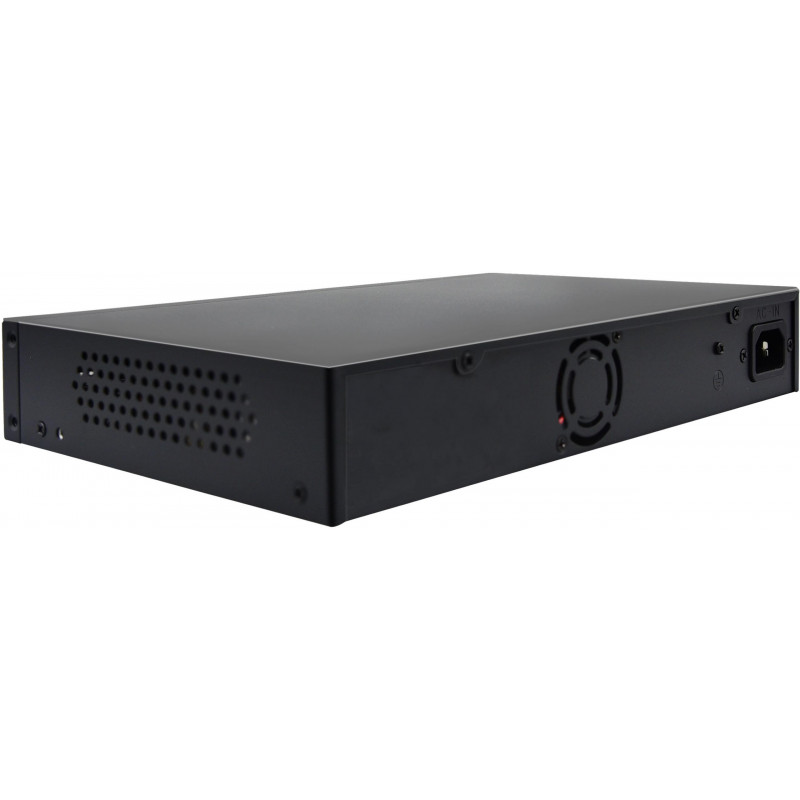 Getfort GF-120G-16P-240 PoE-kytkin, 16 x 10/100 PoE + 2 x GE + 2 x SFP, 240 W