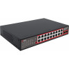 Getfort GF-220G-16P-240 PoE-kytkin, 16 x GE PoE + 2 x GE + 2 x SFP, 240 W