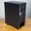 Kolink AM2 ARGB Midi Tower -tietokonekotelo, ATX, karkaistu lasi, 4x 120 mm tuuletinta mukana, musta
