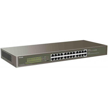 Tenda TEG1124P-24-250W PoE-kytkin, 24 porttia, 250 W