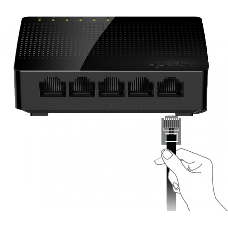 Tenda SG105 5-porttinen Gigabit-pöytäkytkin