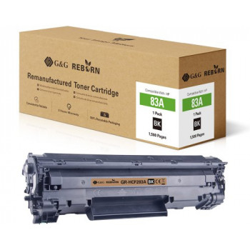 G&G uudelleenvalmistettu värikasetti HP 83A CF283A