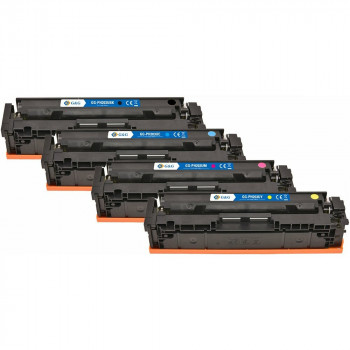 G&G yhteensopivat väriainekasetit NT-PH203UBK/UC/UM/UY-B-V5-4-S1 (4 kpl), musta, syaani, magenta, keltainen