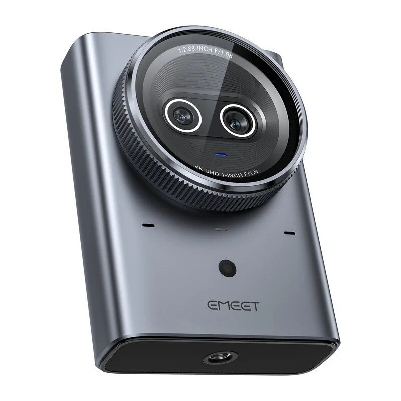 Emeet Prime SE web-kamera, 4K, kaksi objektiivia