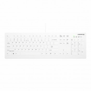 Cherry Contour Active Key AK-C8112-U1-W/EU lääketieteellinen näppäimistö, langallinen, EU-asettelu, valkoinen
