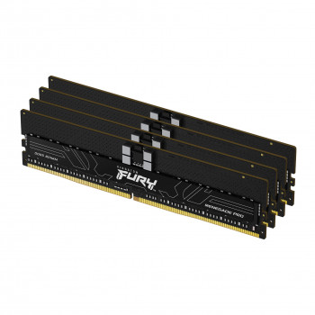 Kingston FURY Renegade Pro KF560R32RBEK4-128 DDR5-6000 ECC-rekisteröity muistisarja, 128 GB (4 x 32 GB), musta
