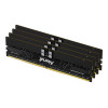 Kingston FURY Renegade Pro KF564R32RBE2K4-128 DDR5-6400 ECC-rekisteröity muistisarja, 128 GB (4 x 32 GB), CL32, musta