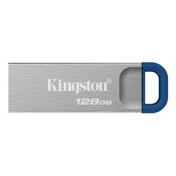 Kingston DataTraveler Kyson DTKNG2/128GB USB-muistitikku, 128 GB, USB 3.2 Gen 1, metallinen