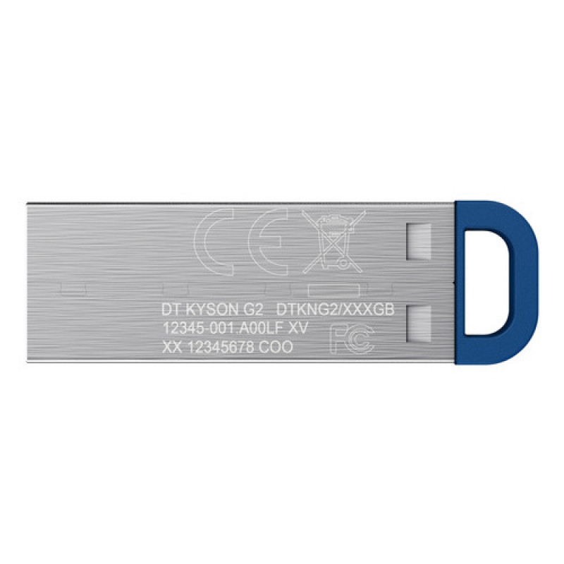 Kingston DataTraveler Kyson DTKNG2/128GB USB-muistitikku, 128 GB, USB 3.2 Gen 1, metallinen