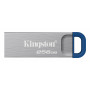 Kingston DataTraveler Kyson DTKNG2/256GB USB-muistitikku, 256 GB, USB 3.2 Gen 1, metallinen